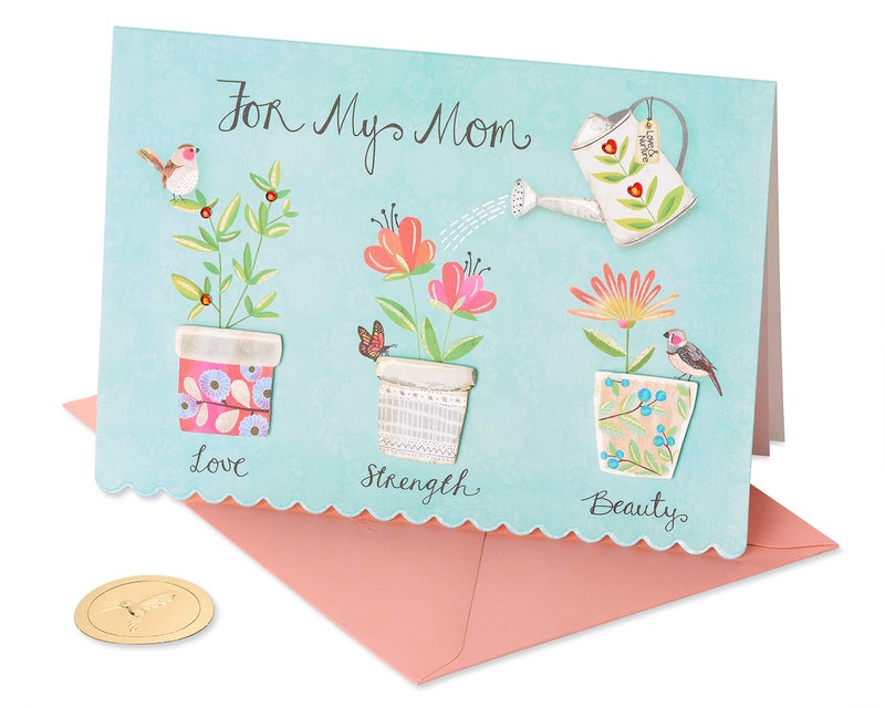 Papyrus Mothers Day Card For Mom (Helped Me Grow) - Image 5